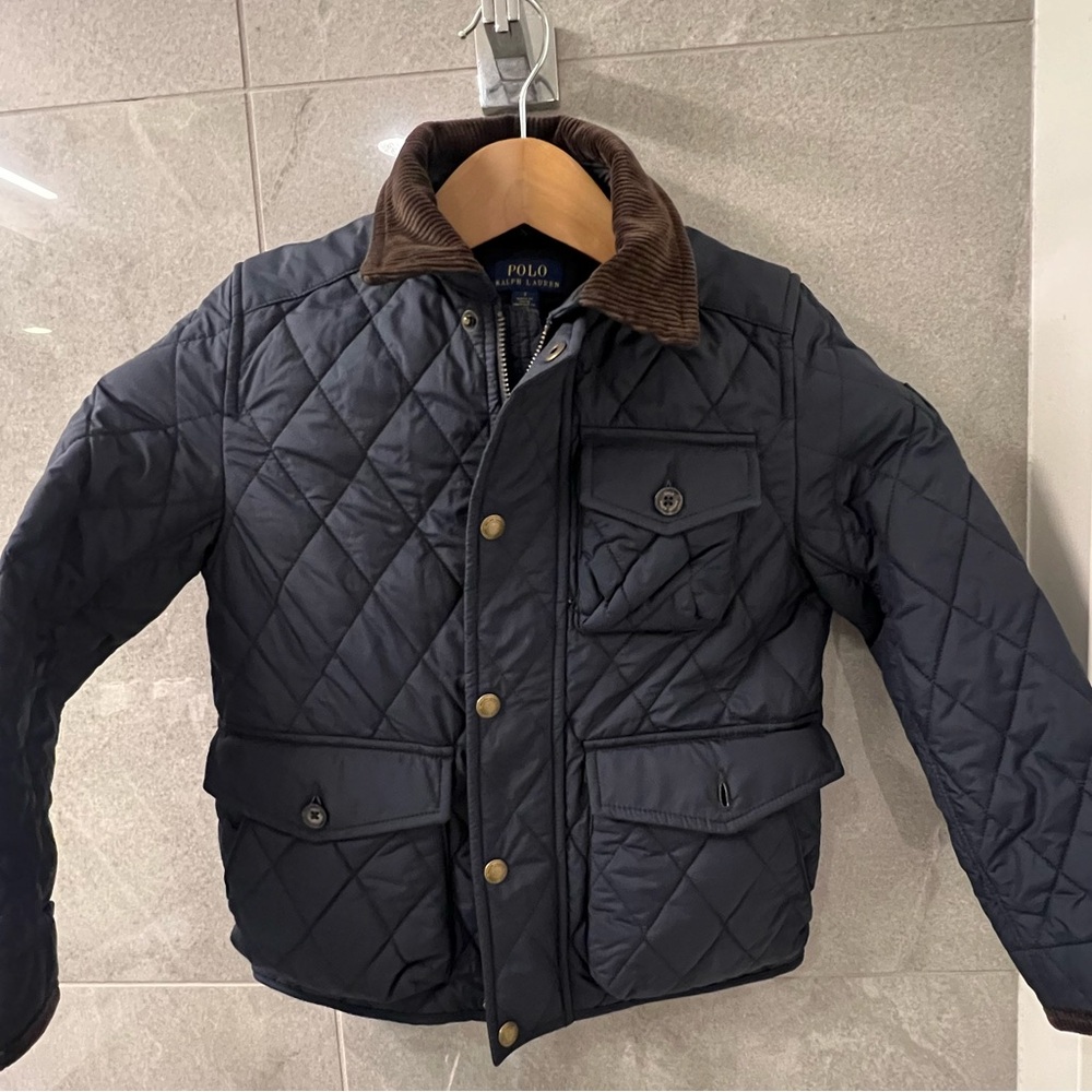 Polo Ralph Lauren Quilted Jacket Navy size 7